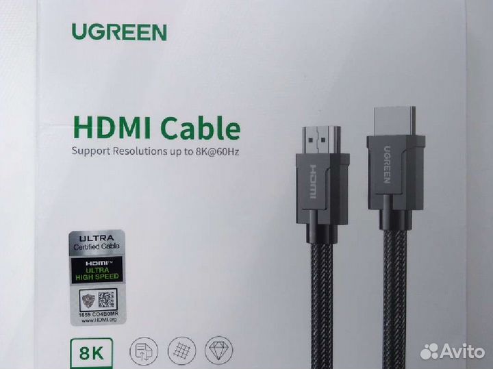 Ugreen 8K hdmi кабель