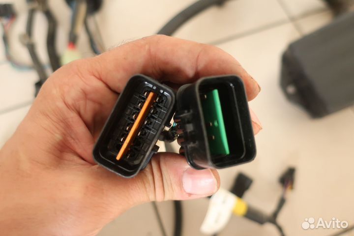 Проводка подкапотная Daewoo Matiz с блоком