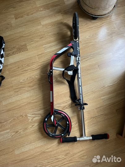 Самокат hudora big wheel rx-pro (до 100 кг)