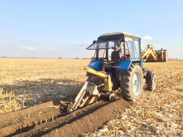 Траншеекопатель бара грунторез услуги