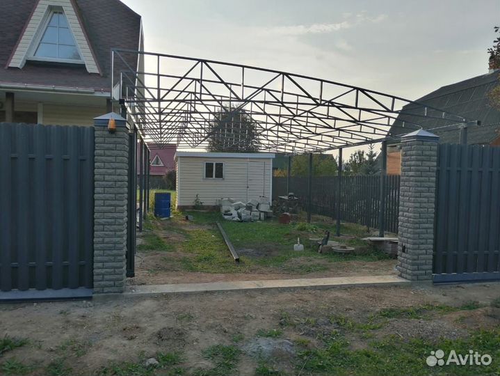 Навес по договору с гарантией