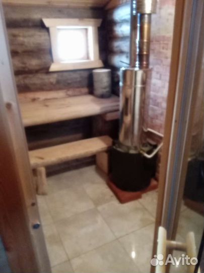 Русская баня на дровах