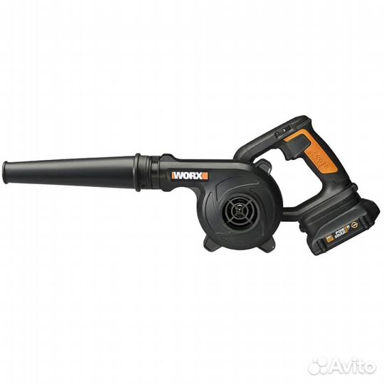 Воздуходувка worx WX094.9 20V 250км/ч аккум-ая