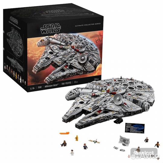 Большой Конструктор Сокол Тысячелетия Lego star