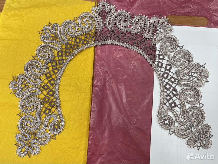 Воротник кружевной