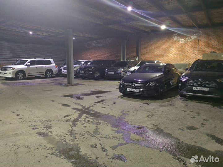 Теплая автостоянка машиноместо