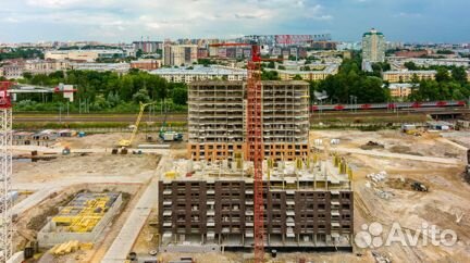 Ход строительства �Кантемировская 11 2 квартал 2021