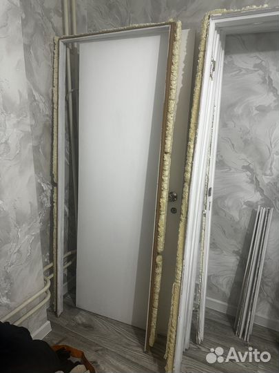 Три двери с коробкой 80 на 200