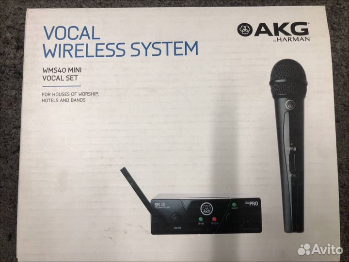 Радиосистема AKG WMS40 Mini Vocal Set BD US45C (66