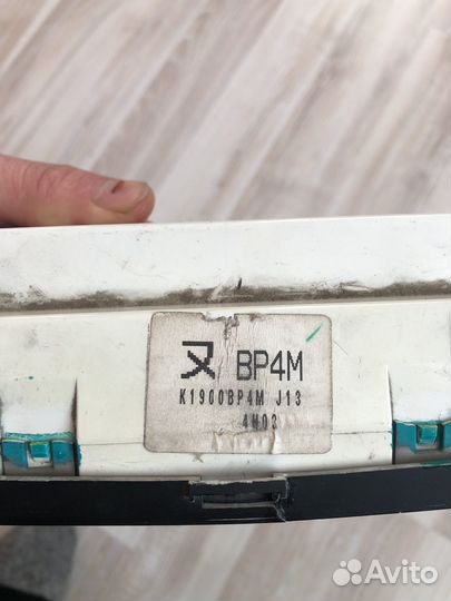 Блок управления печкой mazda 3 bk