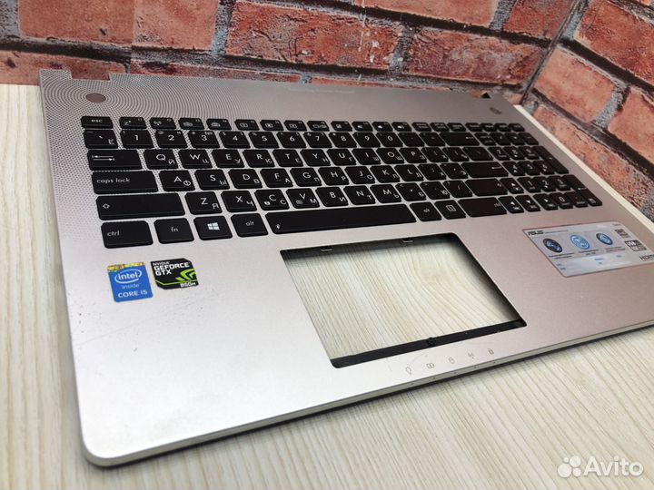 Топкейс с клавиатурой для Asus N56J