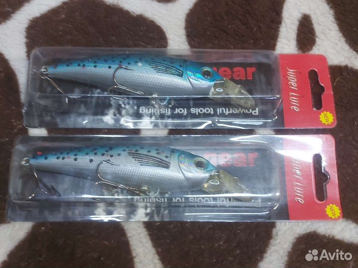 Воблеры super lure 130мм 34г