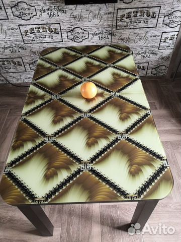 Кухонный стол разборный со стеклянной столешницей купить в Краснодаре ...