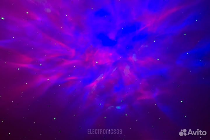 Ночник звездное небо / проектор Космонавт