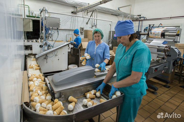 Фасовщица упаковщица вахта (на мороженое)