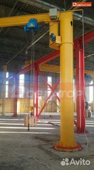 Кран консольный передвижной ручной