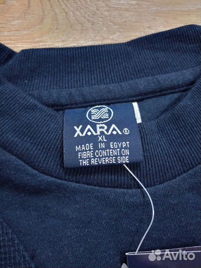 Лонгслив толстовка зип xara XL новая 54-56
