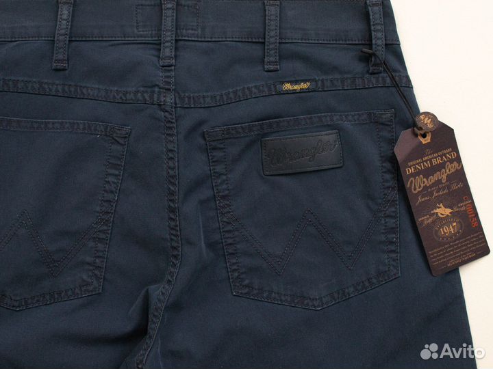 Летние брюки Wrangler Original синие