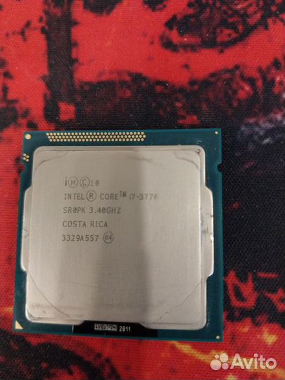 Процессор intel core i7 3770k