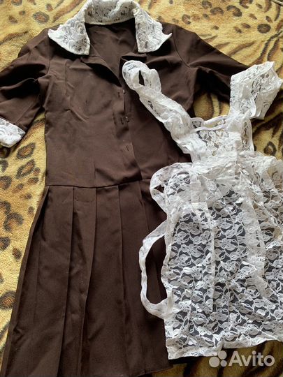 Фартук, платье на последний звонок