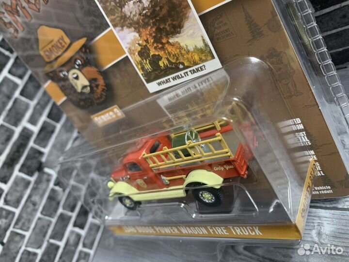 Greenlight 1/64 dodge Power Wagon (пожарный)