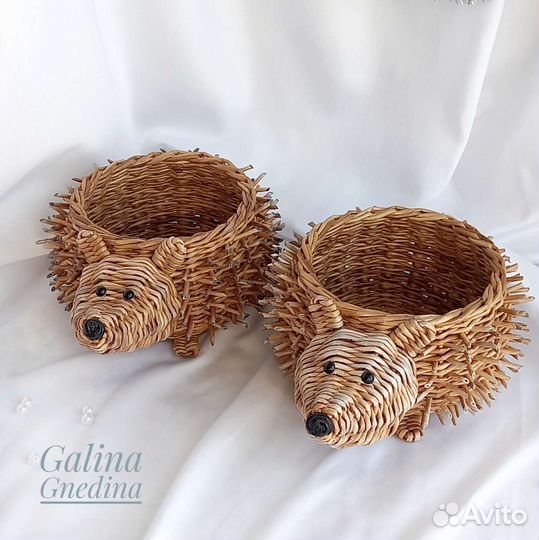 Ваза кашпо ёжик