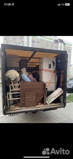 Грузоперевозки,переезды газель 4 метра