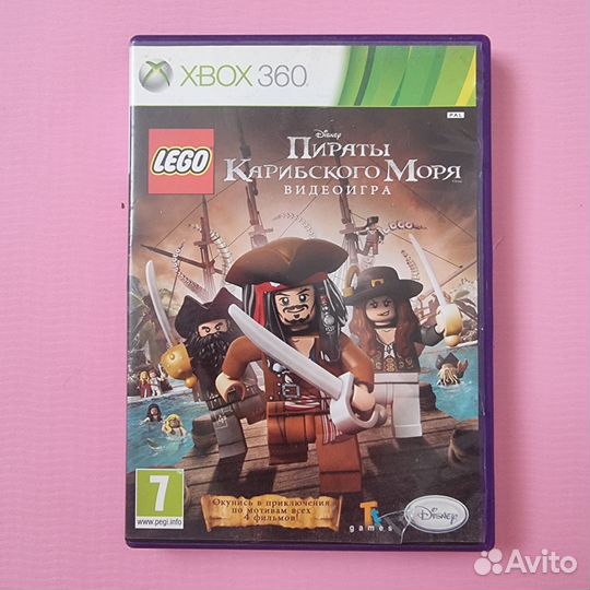 Lego Пираты карибского моря xbox 360
