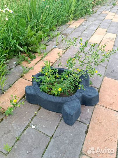 Клумбы для цветов / цветник / ручная работа