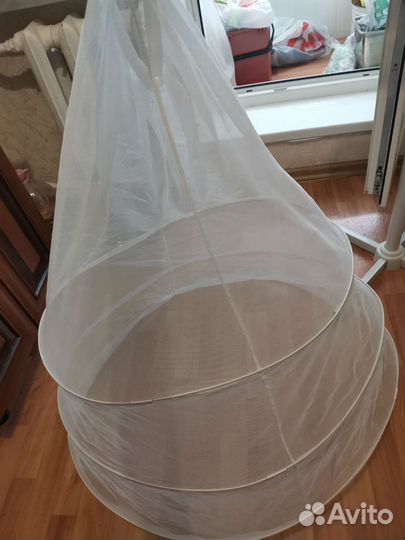 Фата, подъюбник свадебный