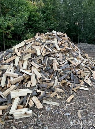 Дрова колотые ольха