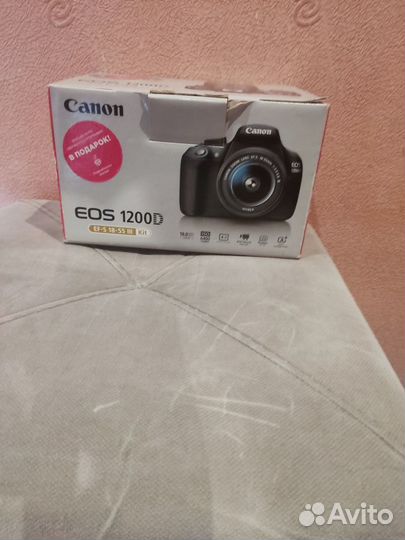 Зеркальный фотоаппарат canon eos 1200d