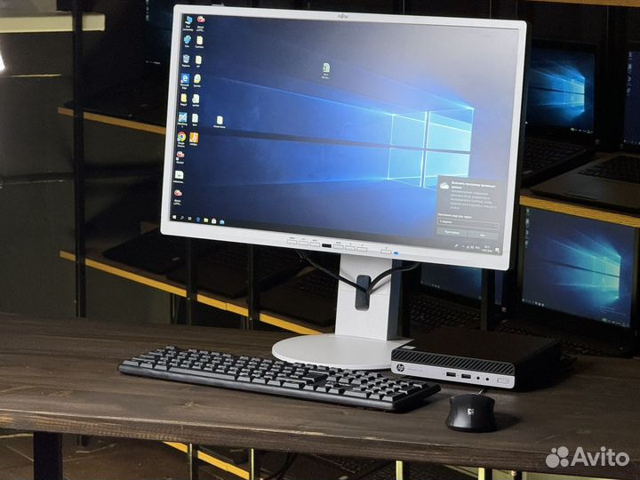 Монитор fujitsu 24 ips 2 штуки