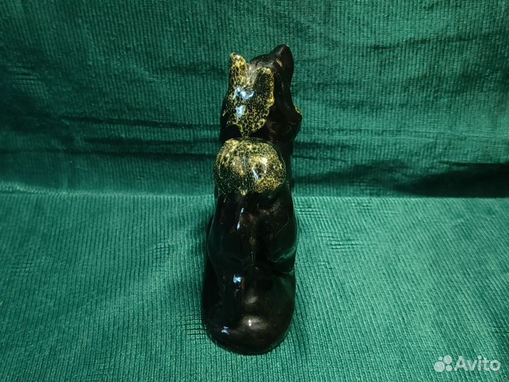 Керамическая Статуэтка Собака Лайка СССР