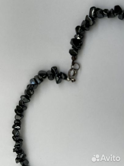 Гематит бусы