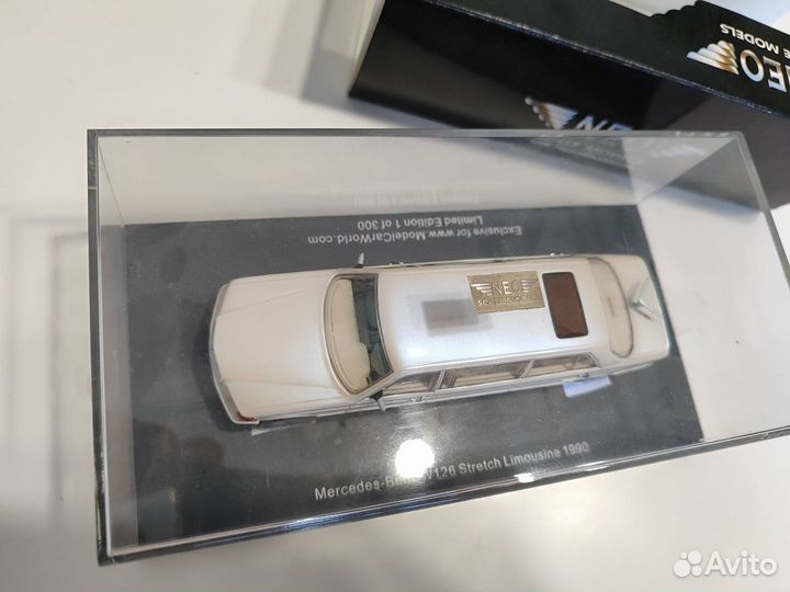 1/43 Mercedes-Benz W126 Stretch Limousine 1990 NEO