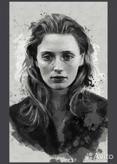 Портреты по фото от художника