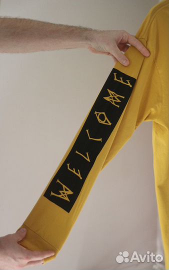 Лонгслив welcome