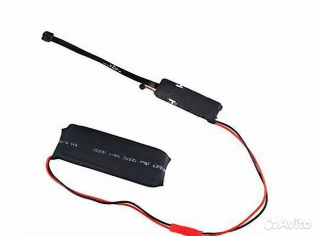 Комплект мини камера Wi-Fi на шлейфе + акб