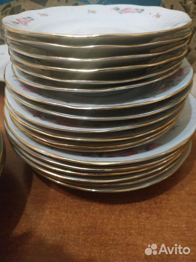 Сервиз столовый. Рига