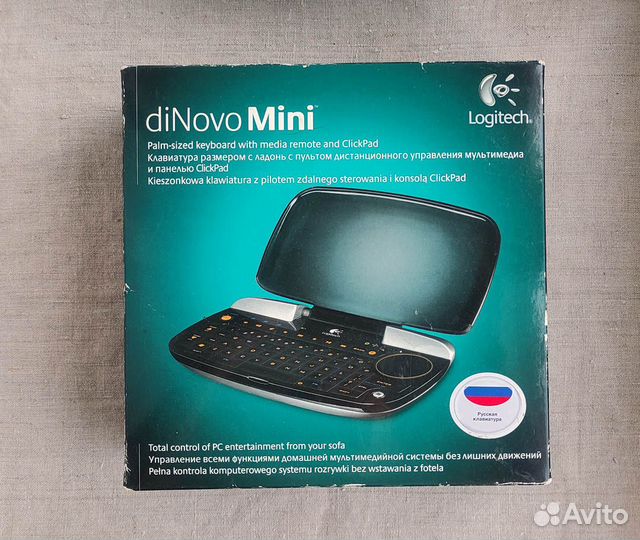 Logitech DiNovo Mini клавиатура