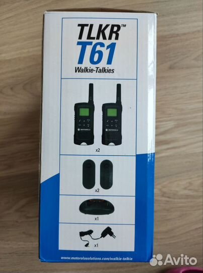 Комплект раций Motorola tlkr T61 новые