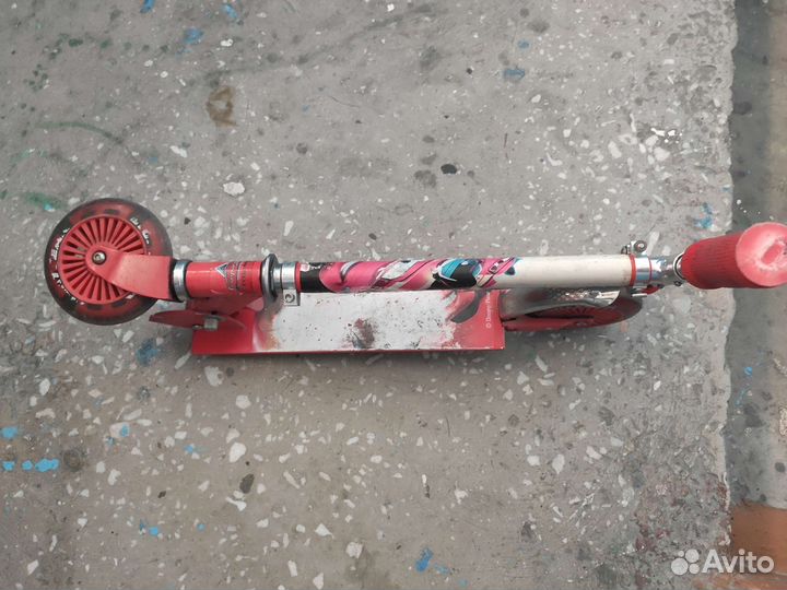 Самокат детский двухколесный бу