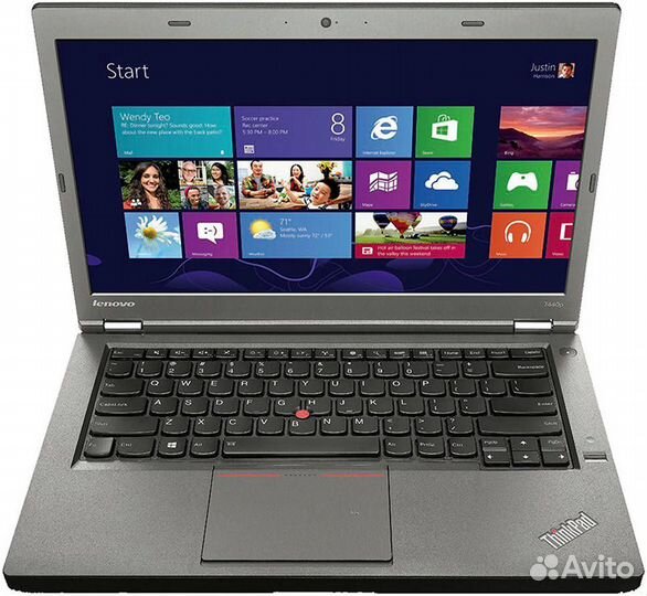 Ноутбук Thinkpad T440 мощный классный