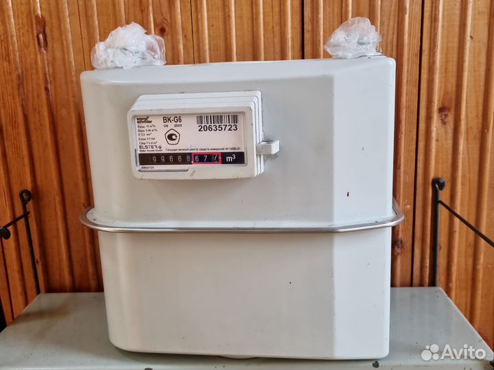 Газовый счетчик g6
