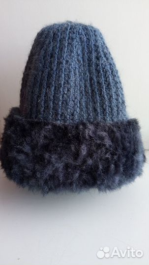Шапка вязаная зимняя