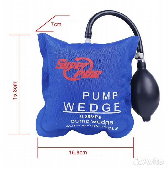 Пневмоклин. Клин-подушка Pump Wedge