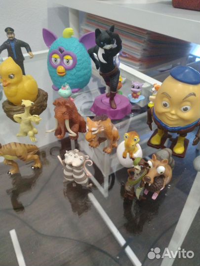 Игрушки happy meal, ледниковый период, kinder
