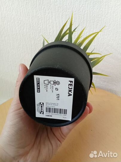 Елка искусственное растение трава в горшке IKEA