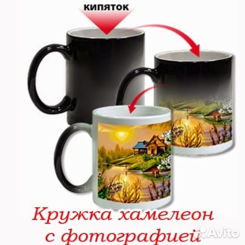 Кружка с фотопечатью Премиум